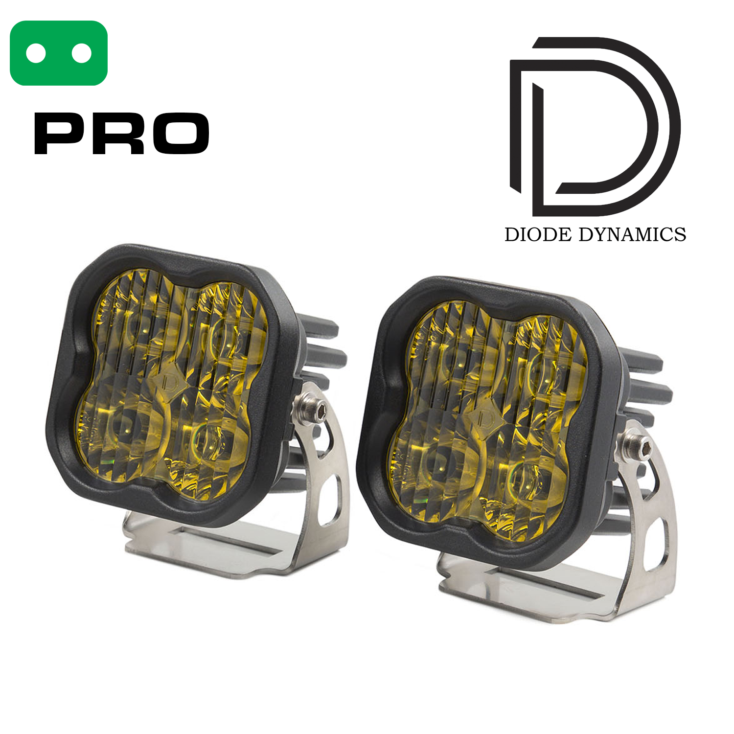 Diode Dynamics SS3 Yellow Pro Pods (pair)