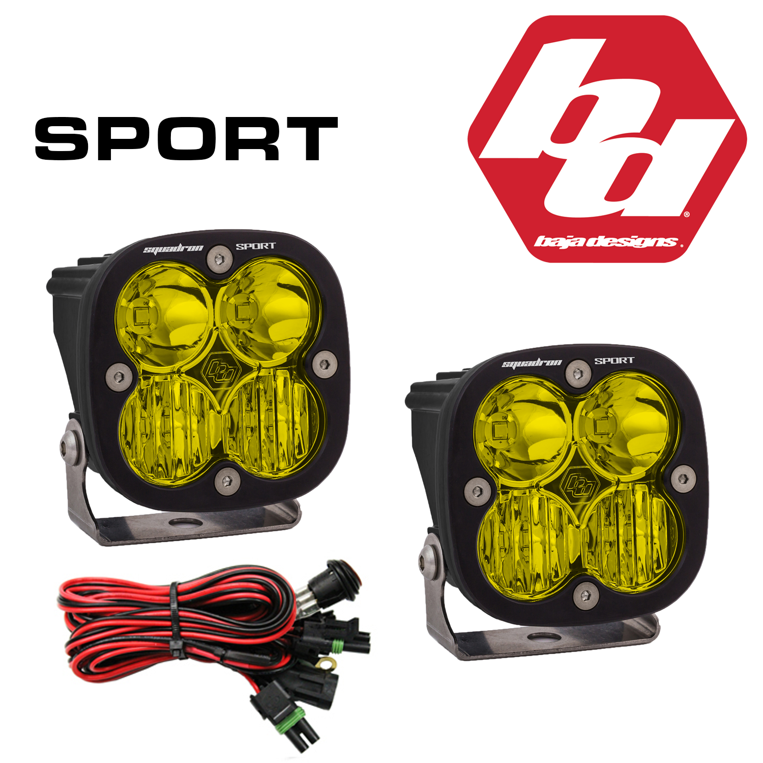 Baja Designs Squadron Sports Yellow