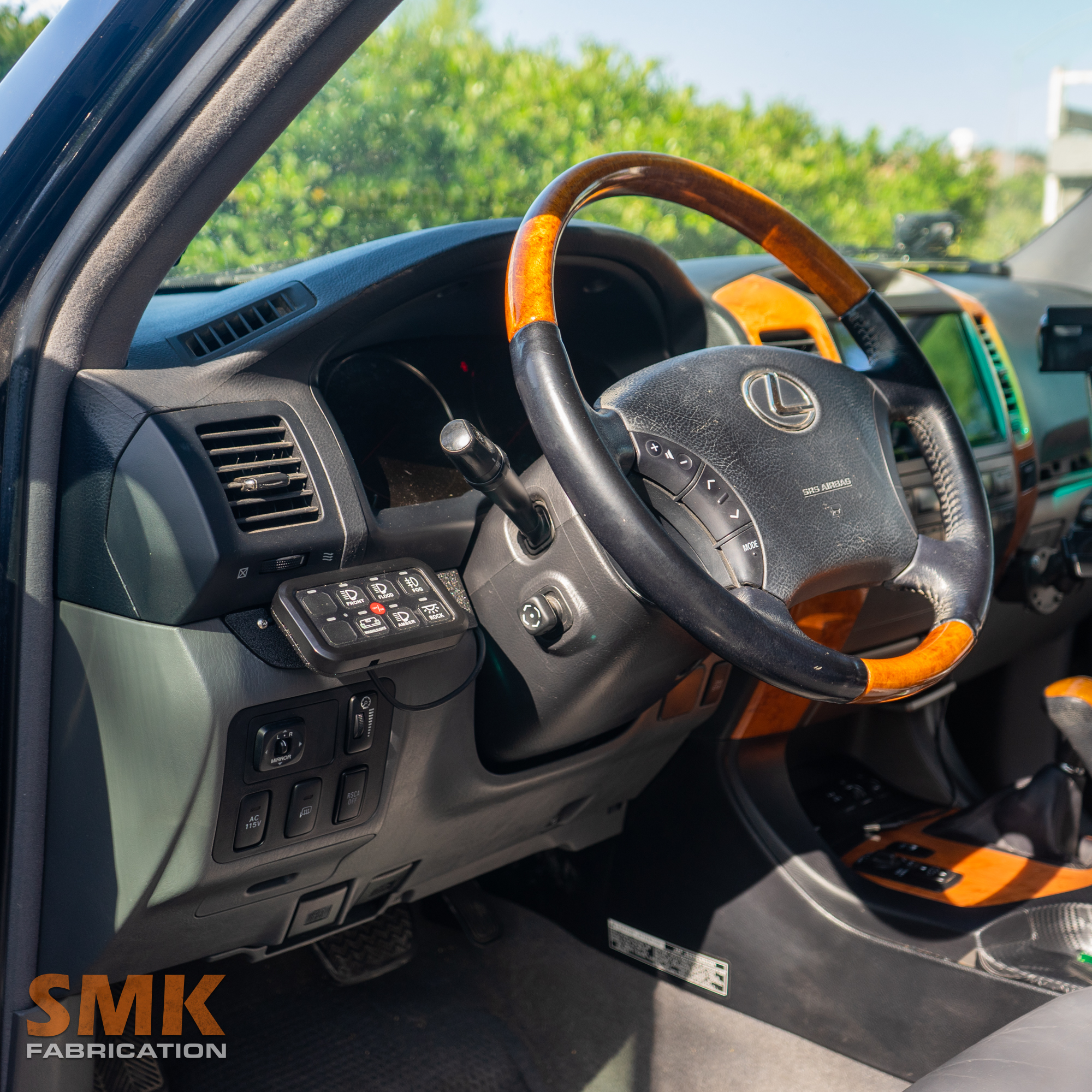 GX470 Switch Panel Bracket - SMK Fabrication