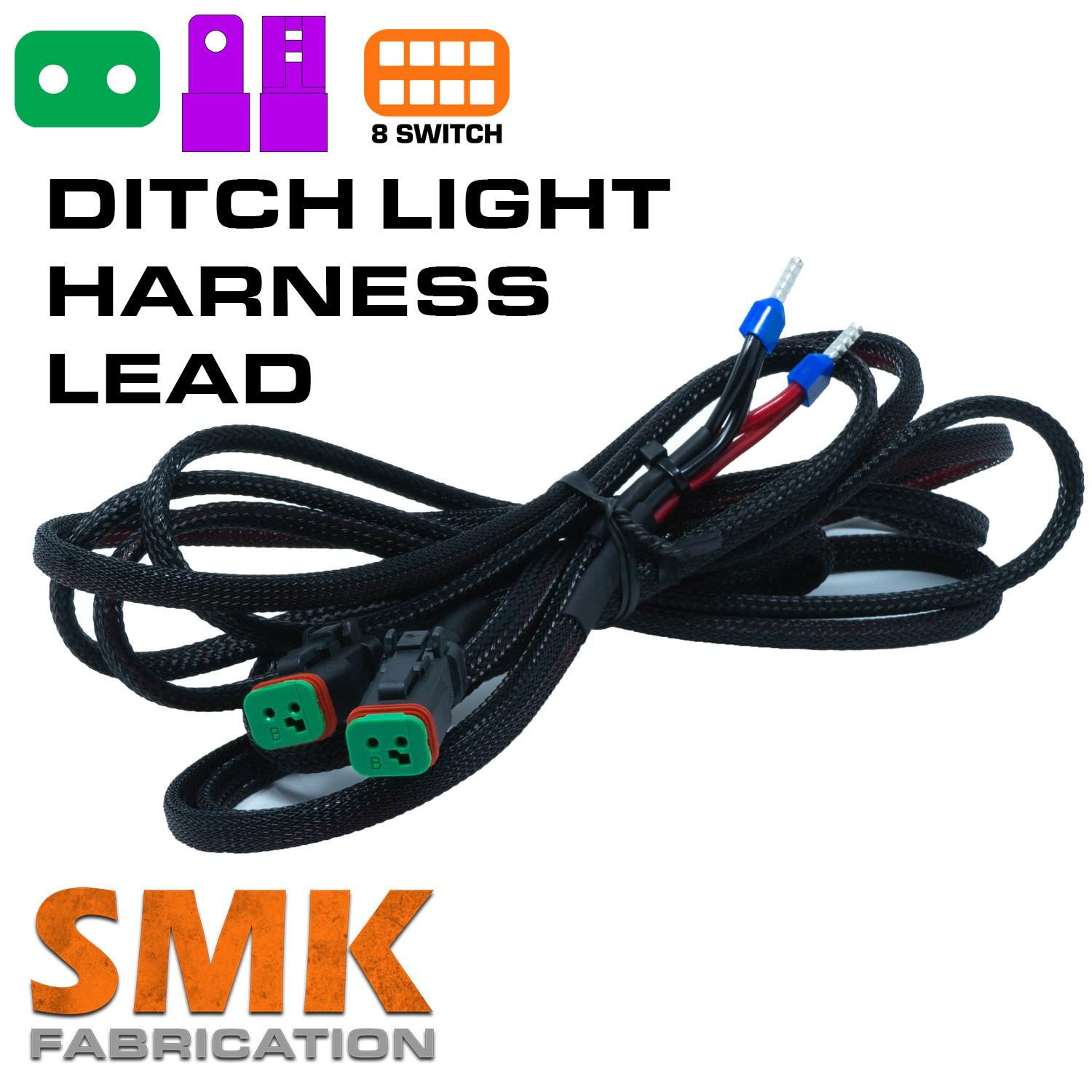 Ditch Light Leads 2 Pin