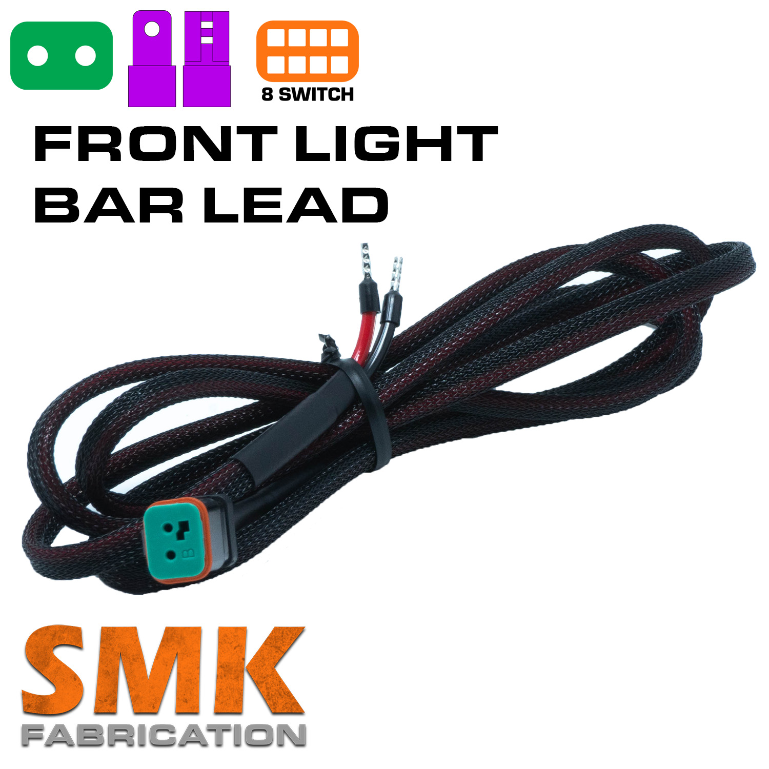Front Lightbar Lead 2 Pin