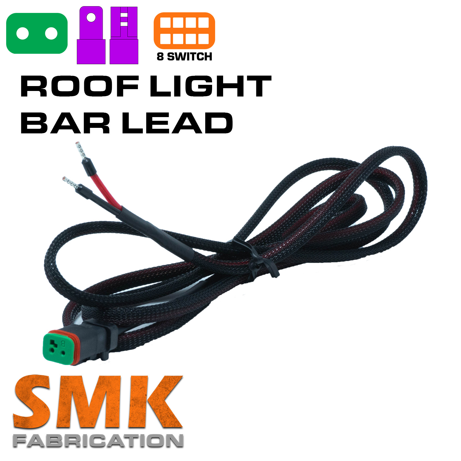 Roof Lightbar Lead 2 Pin